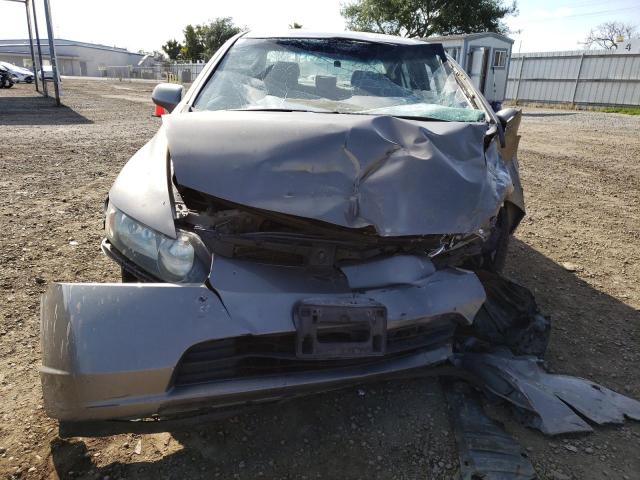 2HGFA16568H518851 - 2008 HONDA CIVIC LX SILVER photo 5