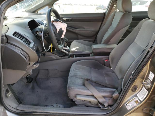 2HGFA16568H518851 - 2008 HONDA CIVIC LX SILVER photo 7