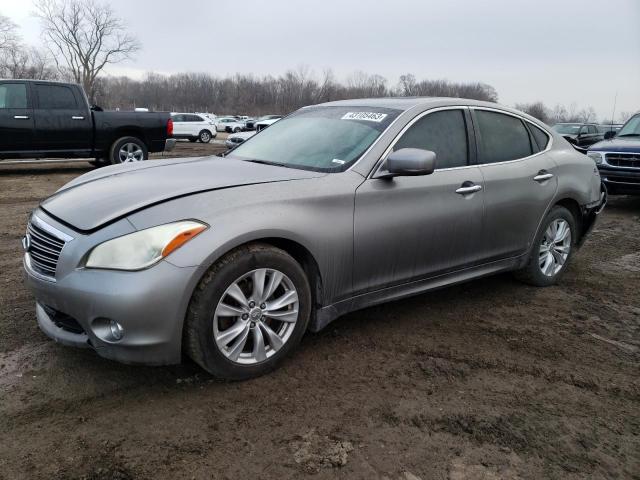 JN1AY1AR5BM570123 - 2011 INFINITI M56 X GRAY photo 1