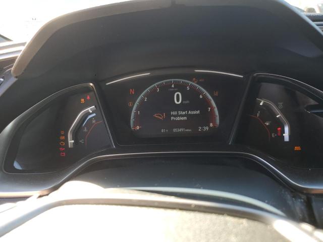 SHHFK7H92MU219841 - 2021 HONDA CIVIC SPORT TOURING SILVER photo 9