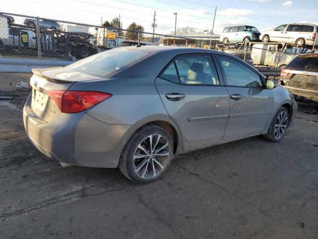 2T1BURHE4HC779261 - 2017 TOYOTA COROLLA L GRAY photo 3