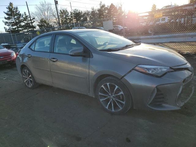 2T1BURHE4HC779261 - 2017 TOYOTA COROLLA L GRAY photo 4