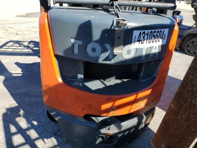 67920 - 2015 TOYOTA FORKLIFT ORANGE photo 7