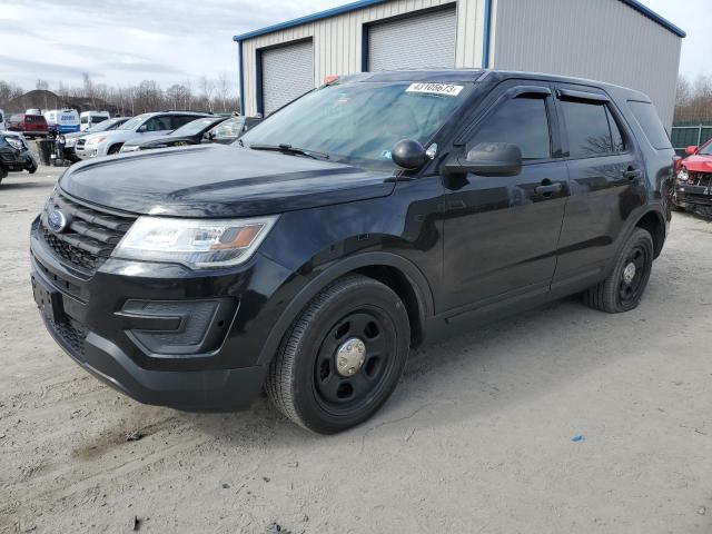 1FM5K8AR1GGA07970 - 2016 FORD EXPLORER POLICE INTERCEPTOR BLACK photo 1
