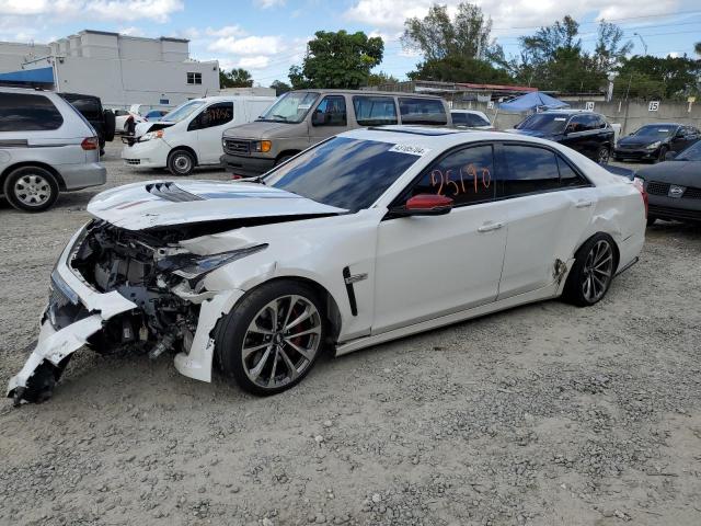 1G6A15S68J0165539 - 2018 CADILLAC CTS-V WHITE photo 1