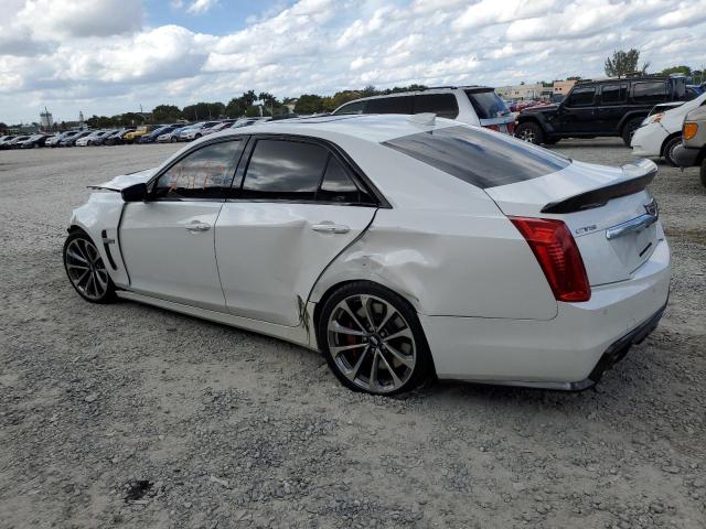 1G6A15S68J0165539 - 2018 CADILLAC CTS-V WHITE photo 2