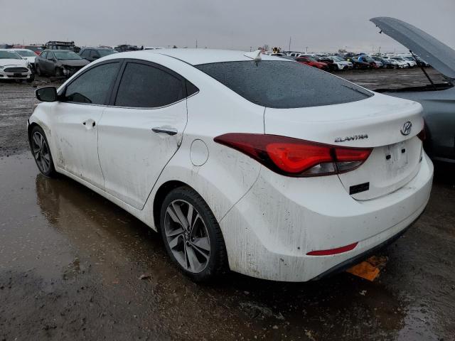 5NPDH4AE0EH488582 - 2014 HYUNDAI ELANTRA SE WHITE photo 2