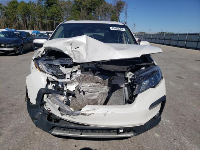 5FNYF5H56NB037206 - 2022 HONDA PILOT EXL WHITE photo 5