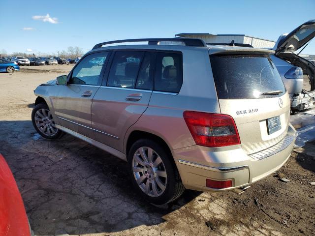 WDCGG8HB9CF803707 - 2012 MERCEDES-BENZ GLK 350 4MATIC BEIGE photo 2