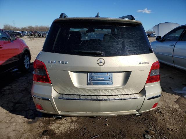 WDCGG8HB9CF803707 - 2012 MERCEDES-BENZ GLK 350 4MATIC BEIGE photo 6