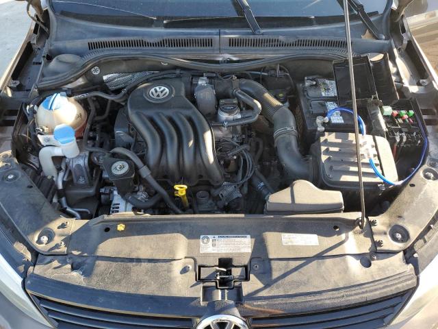 3VW2K7AJ7EM254048 - 2014 VOLKSWAGEN JETTA BASE 棕色 照片 11