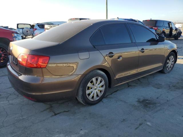 3VW2K7AJ7EM254048 - 2014 VOLKSWAGEN JETTA BASE 棕色 照片 3