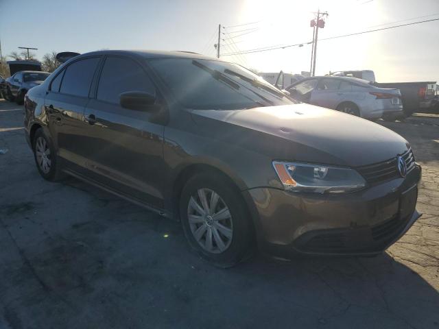 3VW2K7AJ7EM254048 - 2014 VOLKSWAGEN JETTA BASE 棕色 照片 4