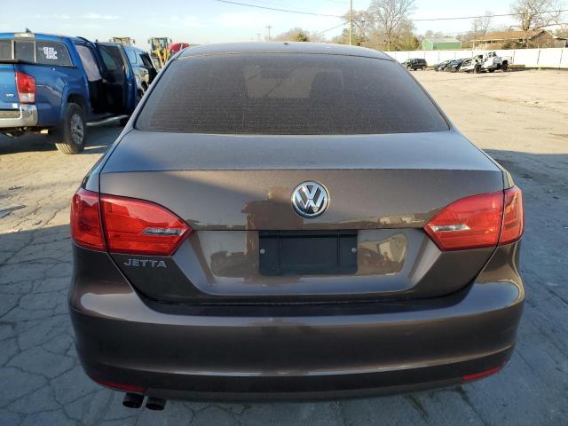 3VW2K7AJ7EM254048 - 2014 VOLKSWAGEN JETTA BASE 棕色 照片 6