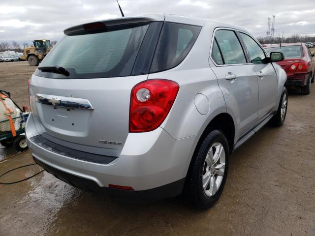 2CNALBECXB6443143 - 2011 CHEVROLET EQUINOX LS SILVER photo 3