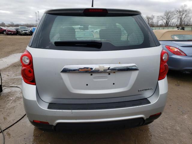 2CNALBECXB6443143 - 2011 CHEVROLET EQUINOX LS SILVER photo 6