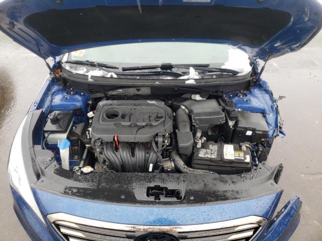 5NPE34AF0GH296349 - 2016 HYUNDAI SONATA SPORT BLUE photo 11