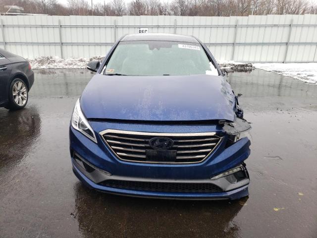 5NPE34AF0GH296349 - 2016 HYUNDAI SONATA SPORT BLUE photo 5