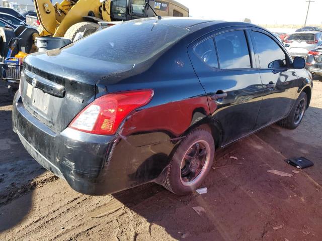 3N1CN7AP8FL908665 - 2015 NISSAN VERSA S BLACK photo 3