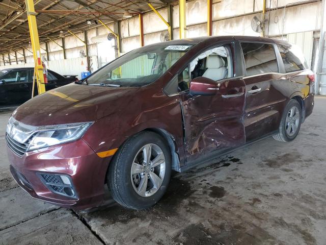 5FNRL6H72KB084538 - 2019 HONDA ODYSSEY EXL BURGUNDY photo 1