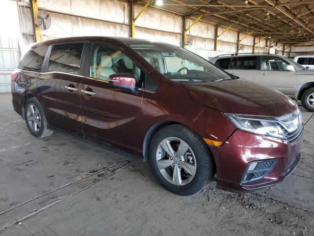 5FNRL6H72KB084538 - 2019 HONDA ODYSSEY EXL BURGUNDY photo 4