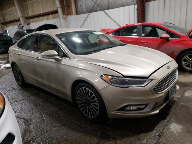 3FA6P0D92JR168566 - 2018 FORD FUSION TITANIUM/PLATINUM GOLD photo 4