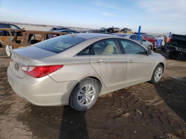 5NPEB4ACXBH068201 - 2011 HYUNDAI SONATA GLS SILVER photo 3