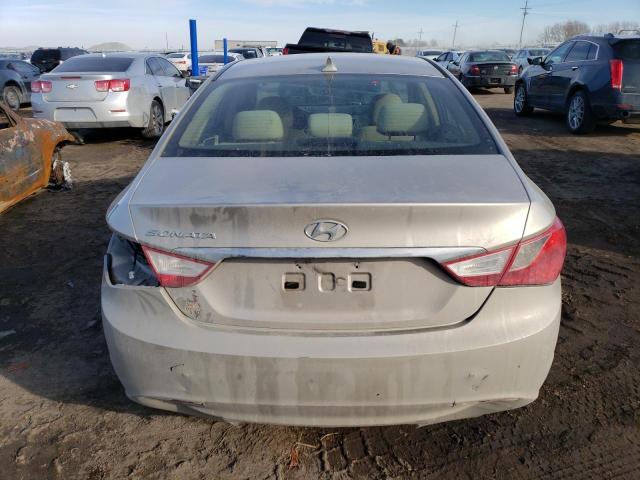 5NPEB4ACXBH068201 - 2011 HYUNDAI SONATA GLS SILVER photo 6