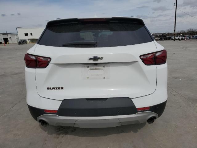 3GNKBCRSXMS558257 - 2021 CHEVROLET BLAZER 2LT WHITE photo 6