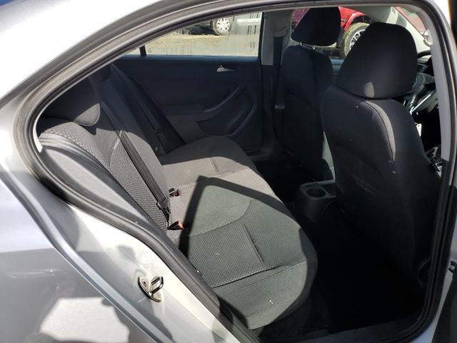 3VW2K7AJ6CM355627 - 2012 VOLKSWAGEN JETTA BASE SILVER photo 10