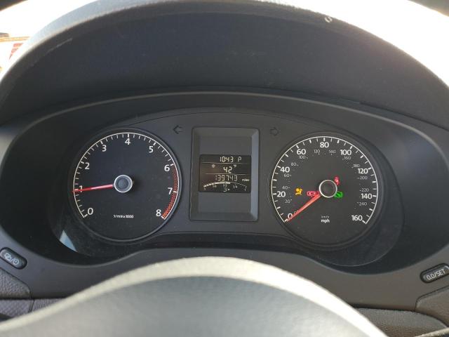 3VW2K7AJ6CM355627 - 2012 VOLKSWAGEN JETTA BASE SILVER photo 9