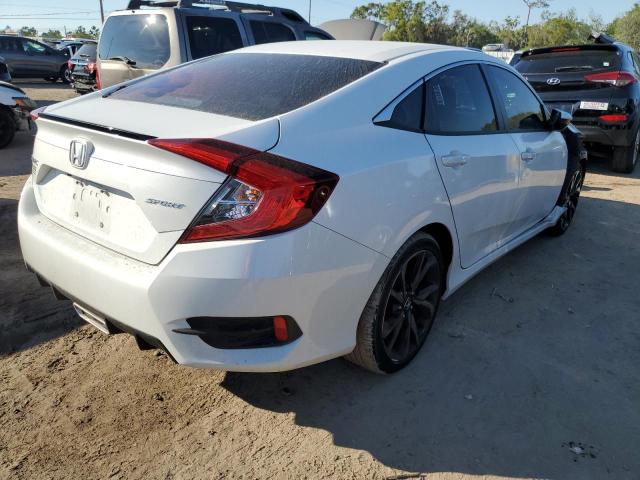 2HGFC2F83KH559715 - 2019 HONDA CIVIC SPORT WHITE photo 3