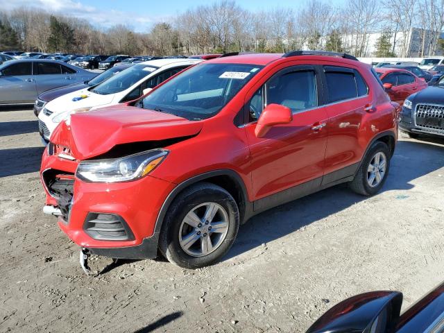 3GNCJPSB7JL272834 - 2018 CHEVROLET TRAX 1LT RED photo 1