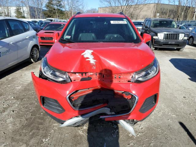 3GNCJPSB7JL272834 - 2018 CHEVROLET TRAX 1LT RED photo 5