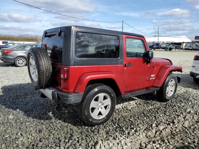 1C4AJWBG4CL240668 - 2012 JEEP WRANGLER SAHARA RED photo 3