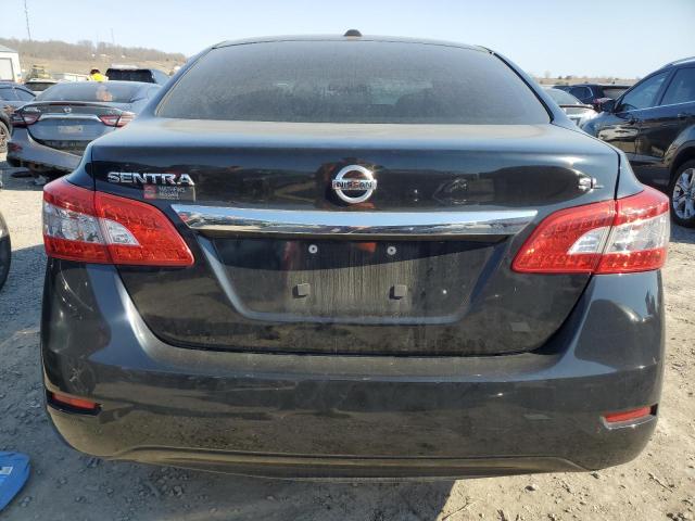 3N1AB7AP4FY240804 - 2015 NISSAN SENTRA S BLACK photo 6