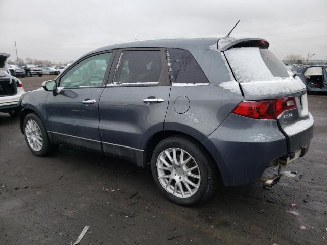 5J8TB1H22CA001203 - 2012 ACURA RDX GRAY photo 2