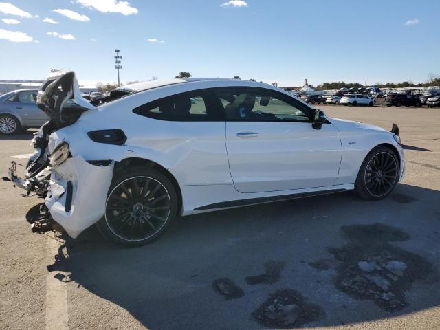 W1KWJ6EBXNG115410 - 2022 MERCEDES-BENZ C 43 AMG WHITE photo 3