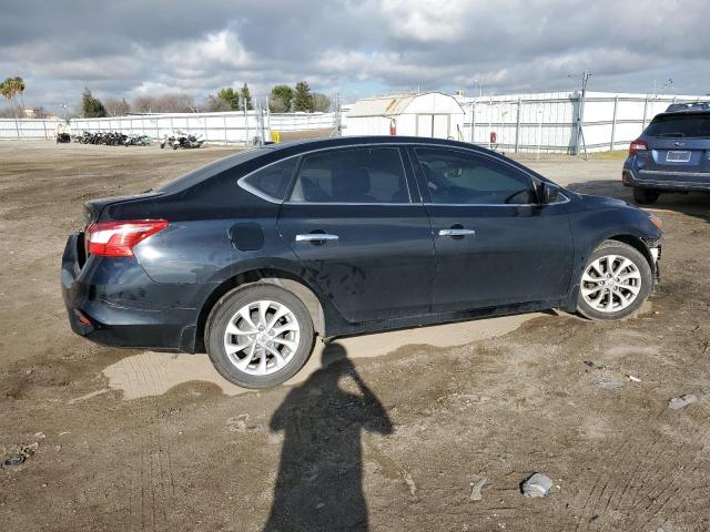 3N1AB7AP1KY296385 - 2019 NISSAN SENTRA S BLACK photo 3