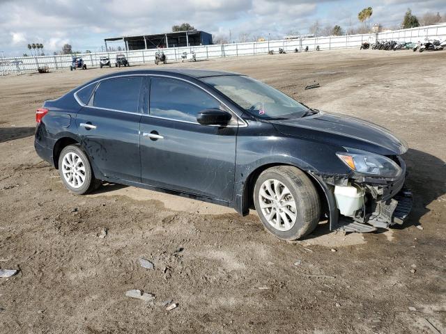 3N1AB7AP1KY296385 - 2019 NISSAN SENTRA S BLACK photo 4