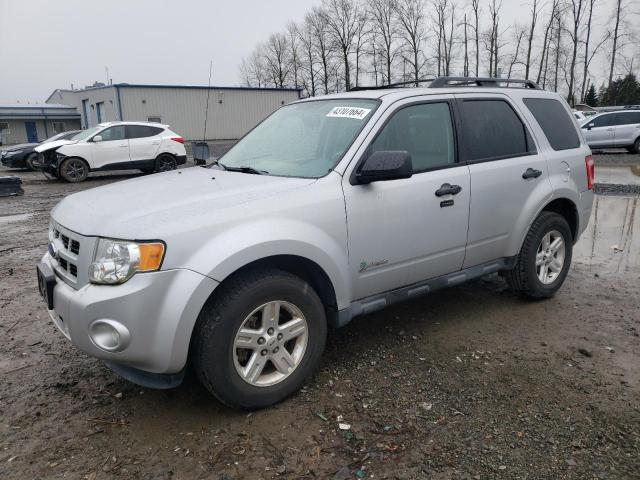 1FMCU4K37BKC52105 - 2011 FORD ESCAPE HYBRID SILVER photo 1