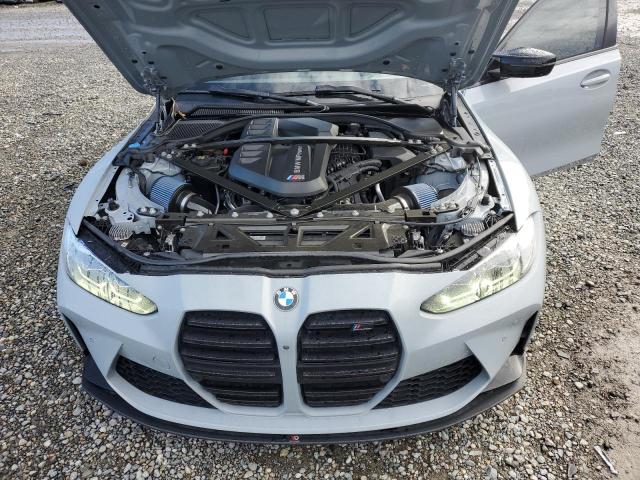 WBS43AY02NFL74349 - 2022 BMW M3 COMPETITION SILVER photo 11