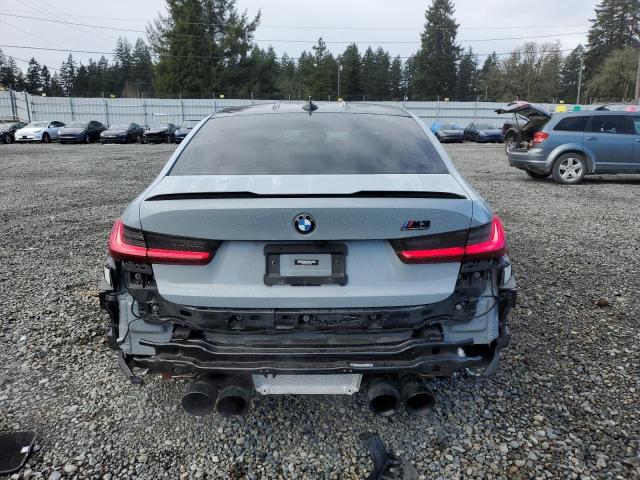 WBS43AY02NFL74349 - 2022 BMW M3 COMPETITION SILVER photo 6