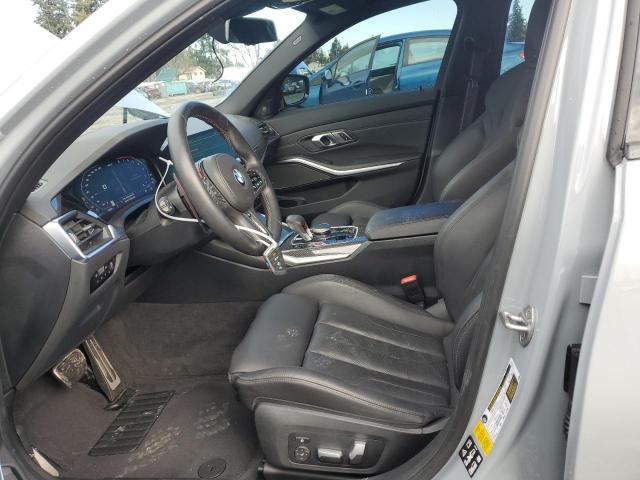 WBS43AY02NFL74349 - 2022 BMW M3 COMPETITION SILVER photo 7