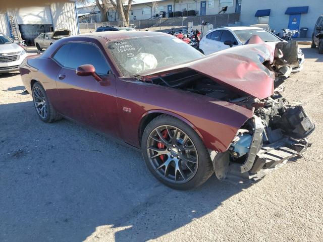 2C3CDZDJ2HH632115 - 2017 DODGE CHALLENGER SRT 392 BURGUNDY photo 4