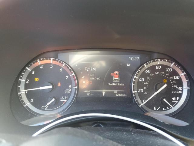 5TDGZRBH0MS540480 - 2021 TOYOTA HIGHLANDER XLE BLUE photo 9