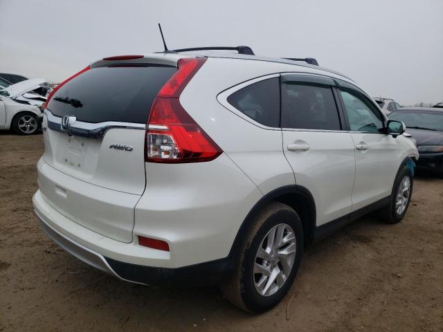 5J6RM4H76GL076541 - 2016 HONDA CR-V EXL WHITE photo 3