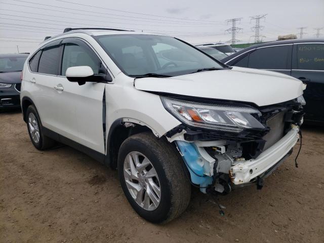 5J6RM4H76GL076541 - 2016 HONDA CR-V EXL WHITE photo 4