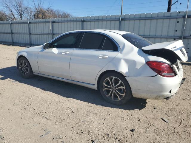 55SWF4JB5JU269189 - 2018 MERCEDES-BENZ C 300 WHITE photo 2