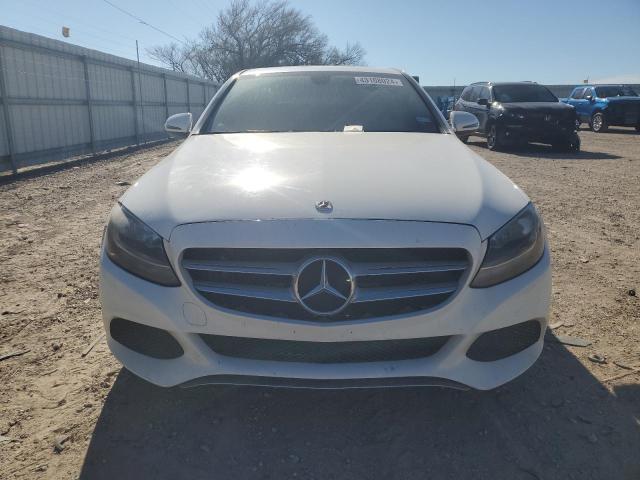 55SWF4JB5JU269189 - 2018 MERCEDES-BENZ C 300 WHITE photo 5